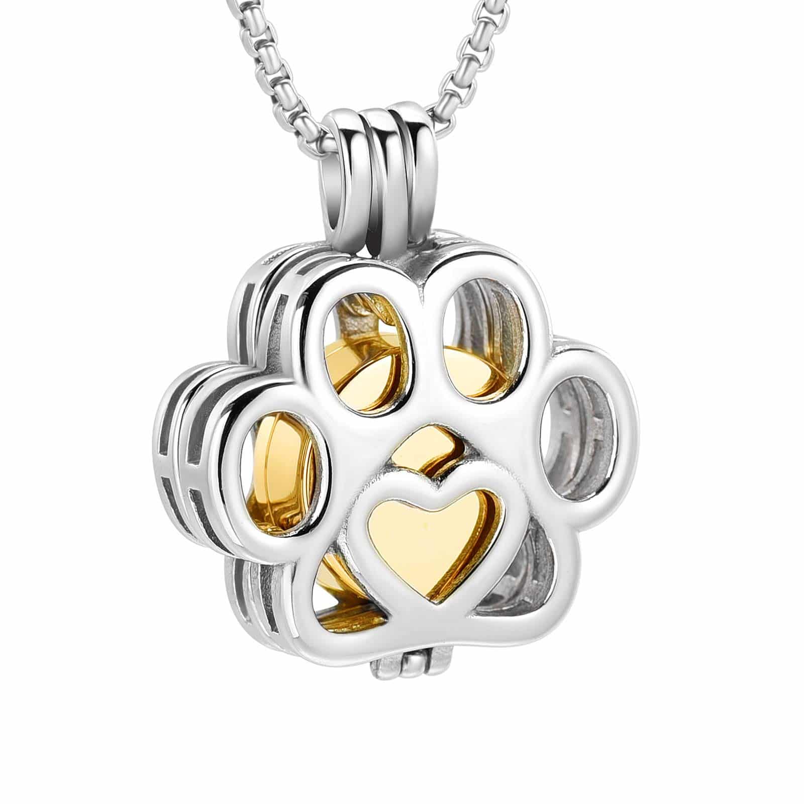 Paw Locket Micro Urn