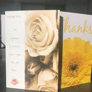 thank you cards for animal cremations