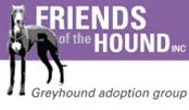 Greyhound rescue logo