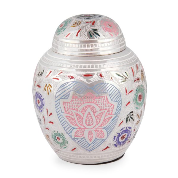 Lotus Heart Urn – The Sunshine Coast Pet Crematorium