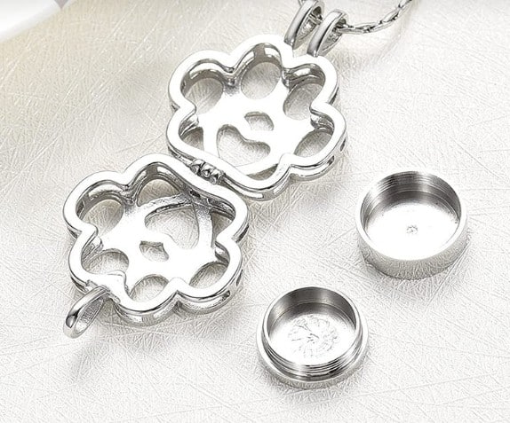 Paw Locket Micro Urn