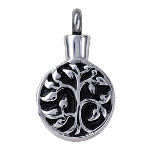 Micro Urn Pendants - Silver Plated